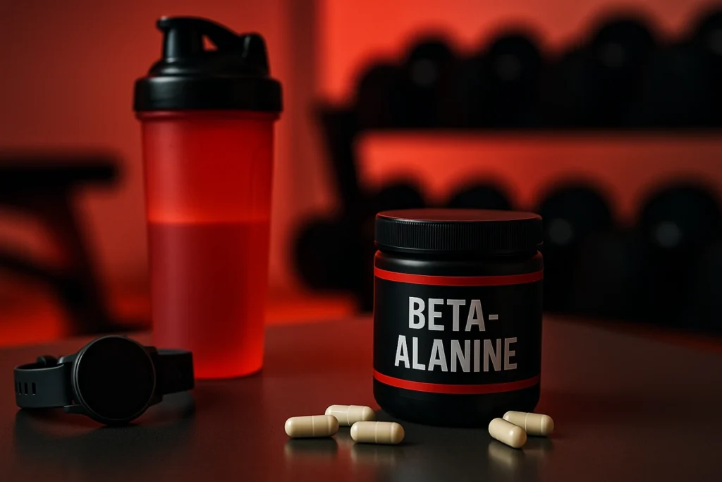 Illustration of timing vs consistency with beta-alanine capsules