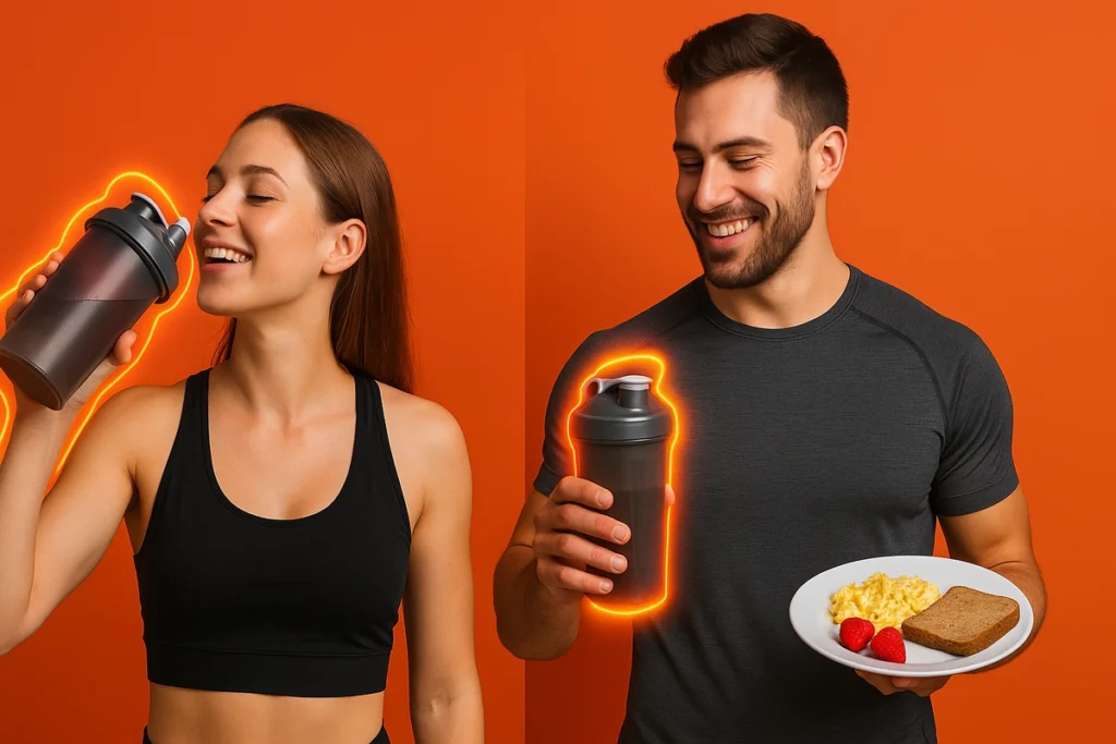 Comparison of taking BCAAs on an empty stomach versus with food
