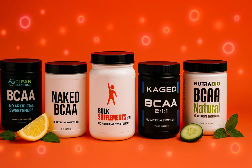 five best BCAA supplements without artificial sweeteners in 2025