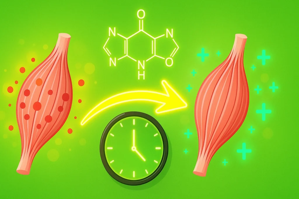 Best timing for caffeine use to reduce muscle soreness and aid recovery
