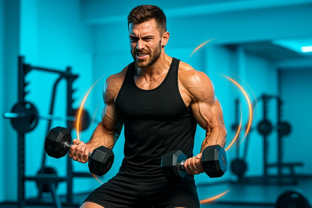 Athlete showing peak performance from consistent beta-alanine use