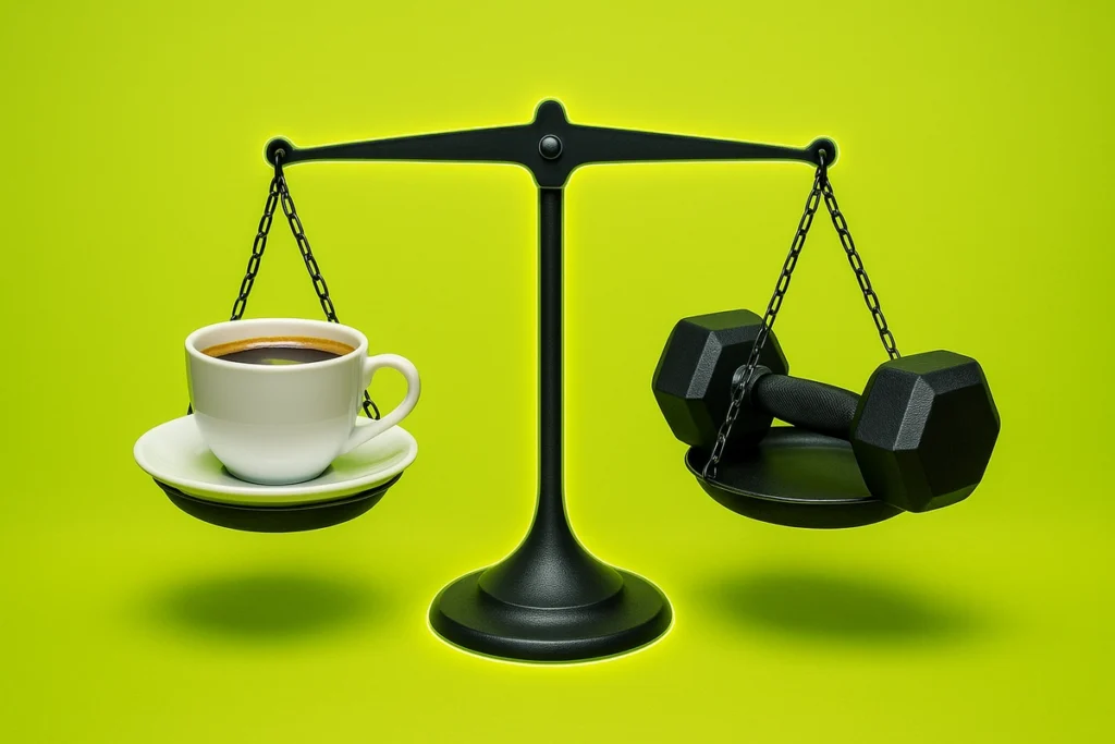 Balanced approach to caffeine use for fitness and energy