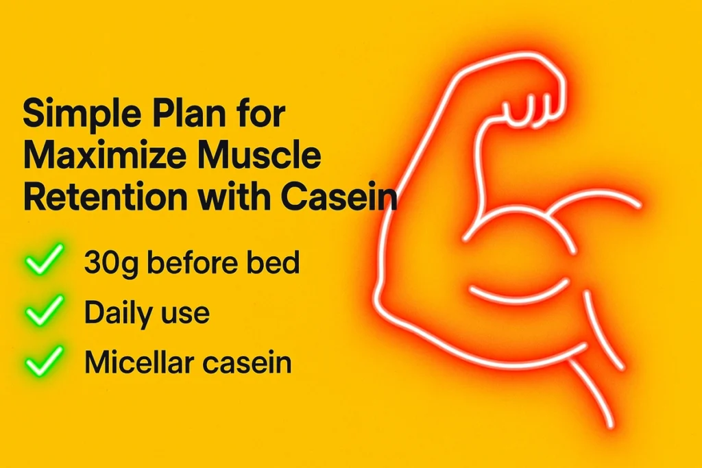 final guide to using casein protein for maximum muscle retention