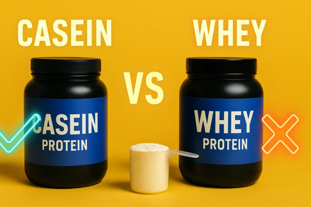 comparison of casein and whey protein for preventing muscle loss