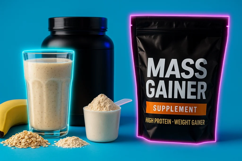 Homemade gainer shake vs commercial mass gainer powder comparison