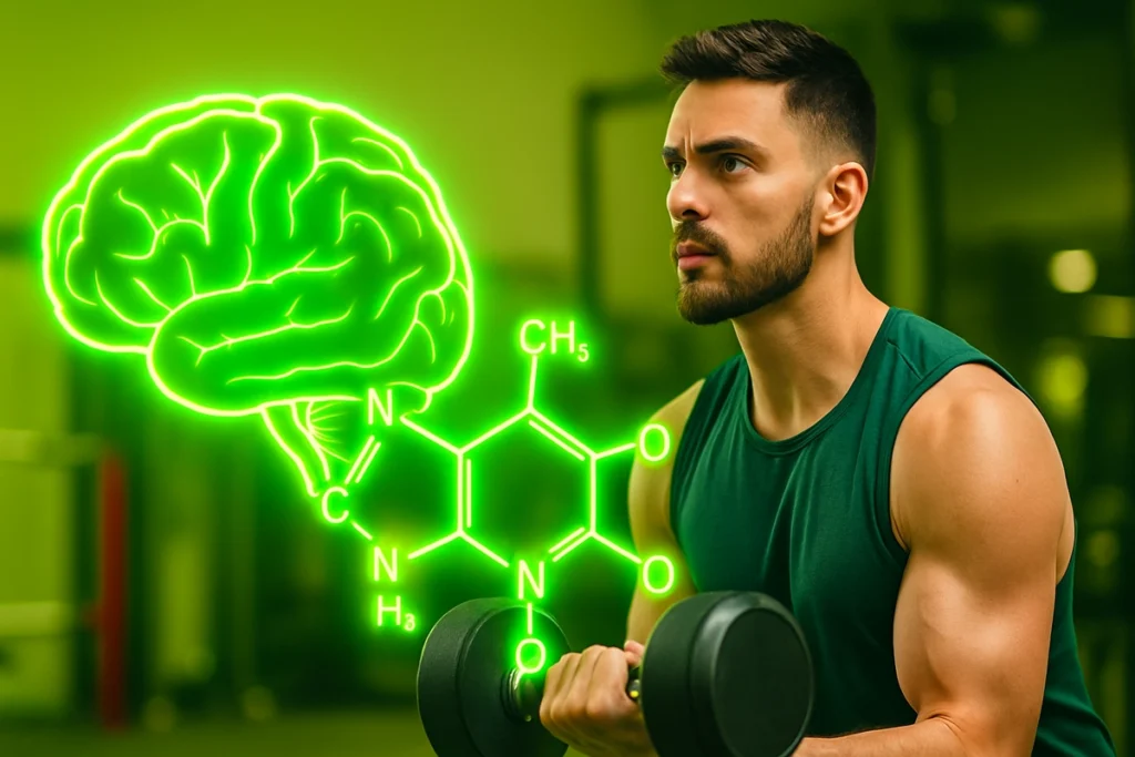 Brain and caffeine connection for sharper gym focus