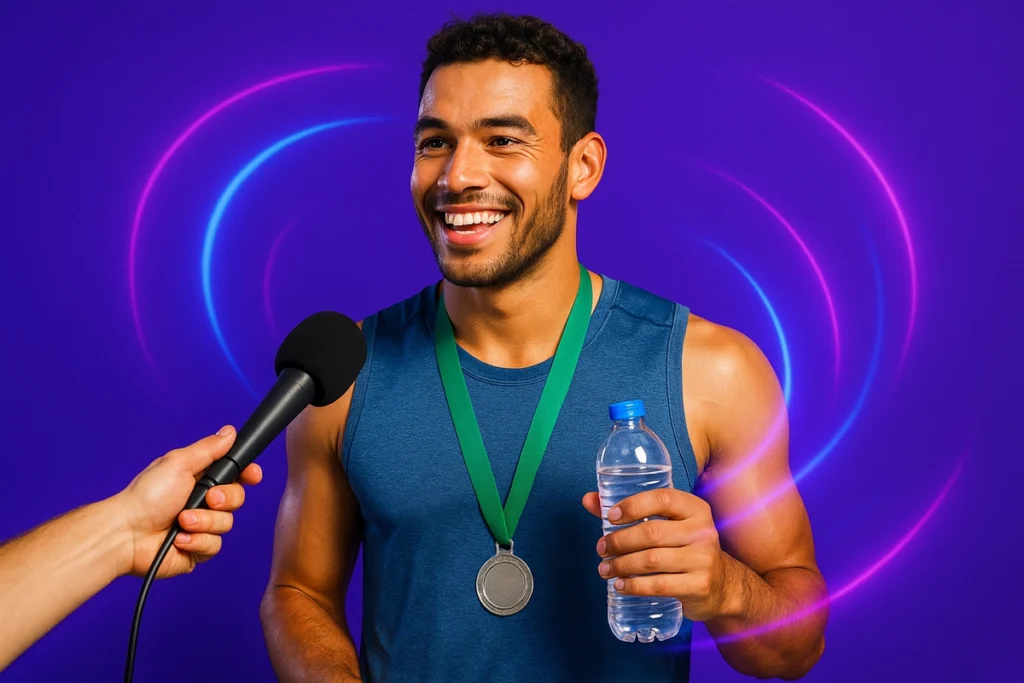 runner sharing experience and results after using beta-alanine supplement