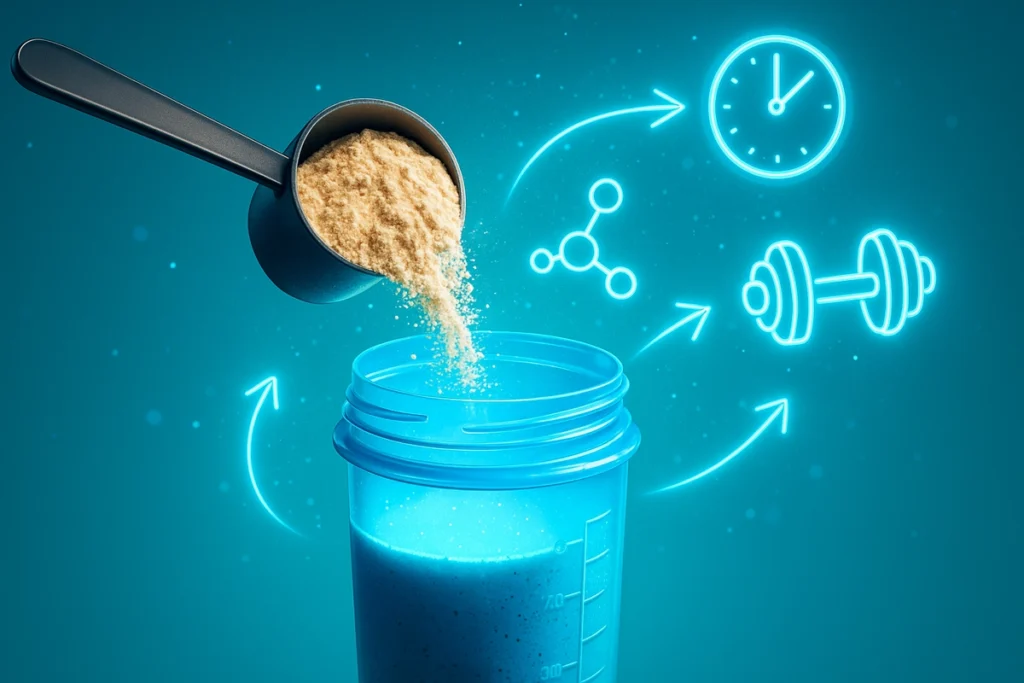 Benefits of whey protein for skinny guys including fast muscle recovery and amino acids