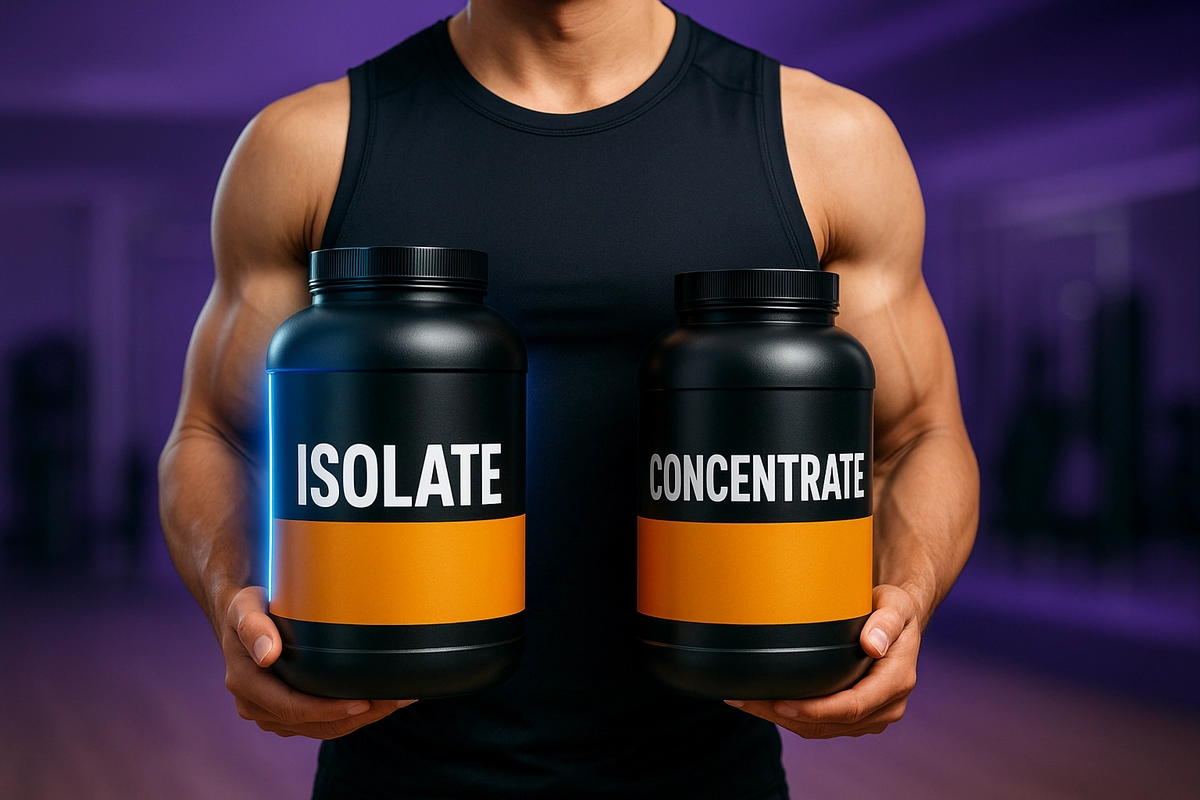 Whey isolate vs concentrate comparison for weight loss in fitness blog thumbnail