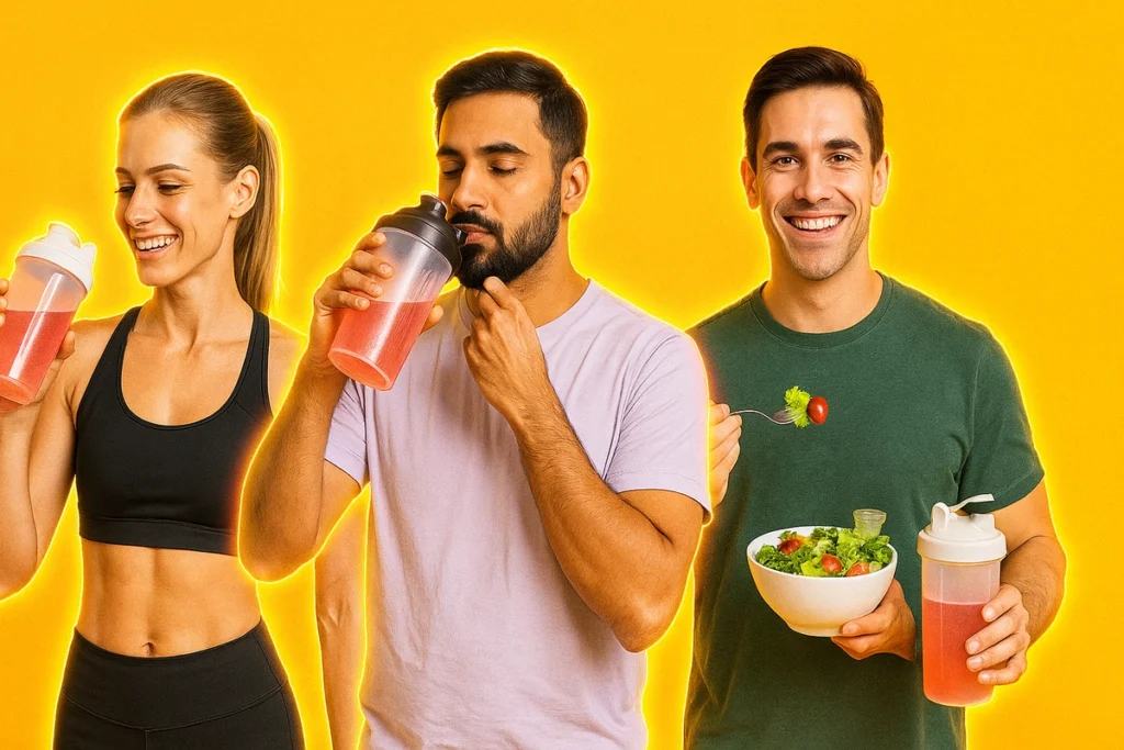 Different fitness individuals benefiting from BCAAs on rest days