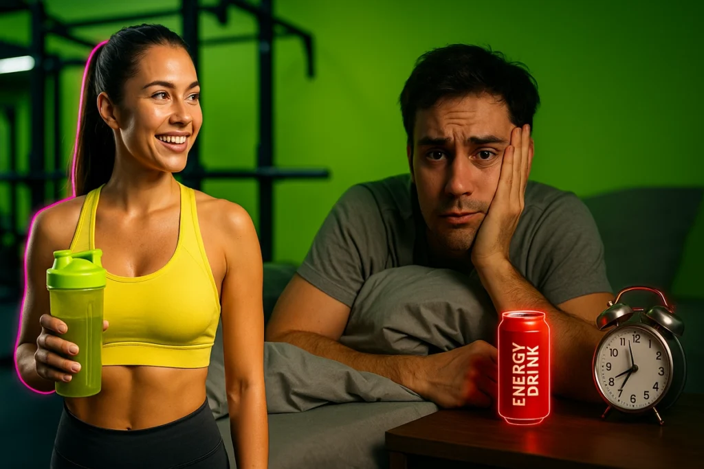 People sensitive to caffeine struggling with sleep after gym sessions