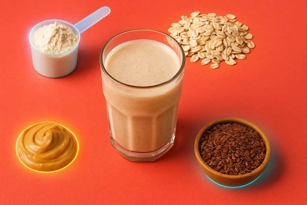 Healthy ingredients commonly used in clean and natural mass gainers