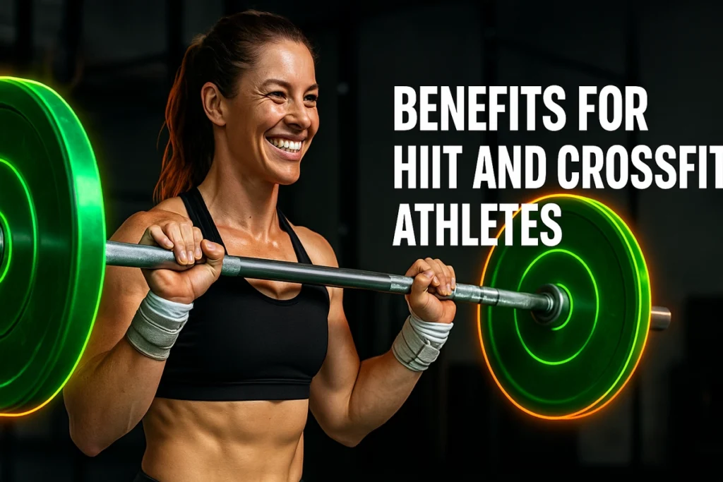 CrossFit athlete pushing through fatigue using beta-alanine