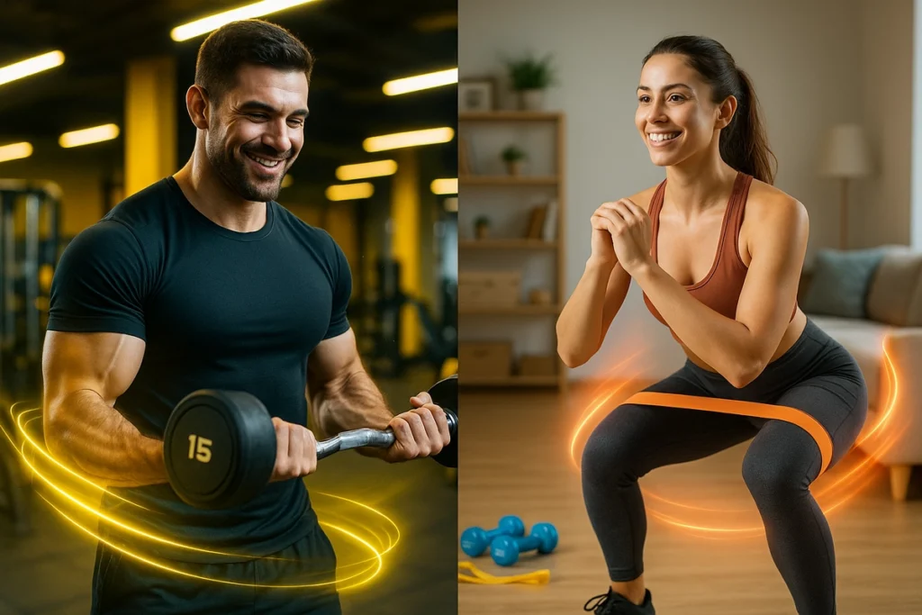 Male and female athletes showing progress after 1-month beta-alanine use