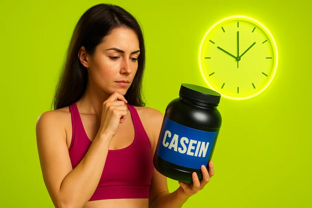 Casein protein decision before intermittent fasting begins