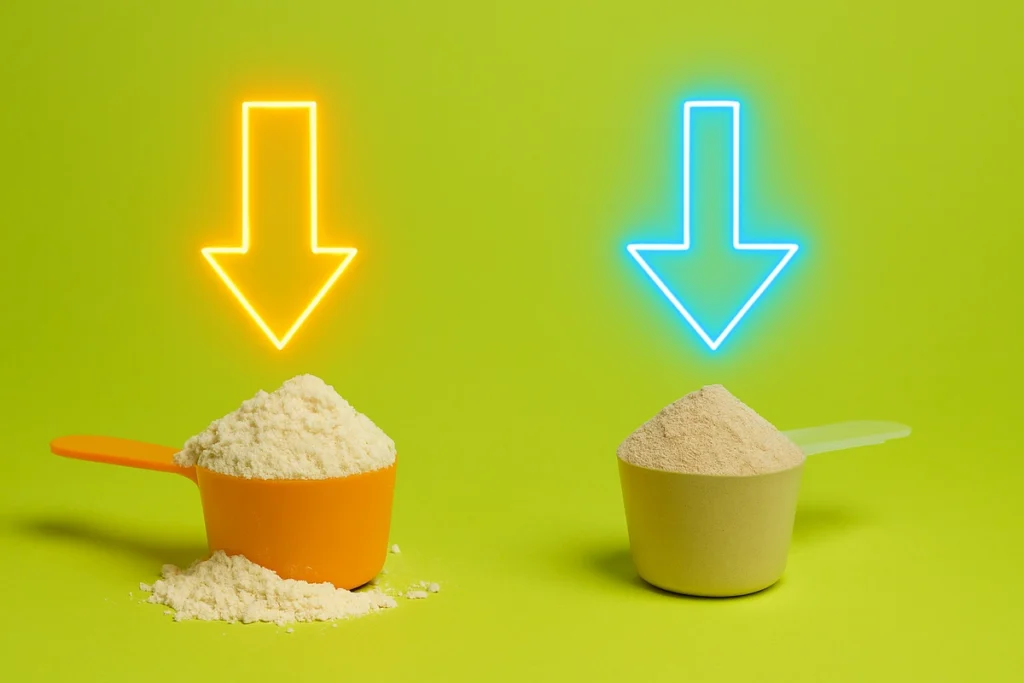 Casein vs whey protein comparison for intermittent fasting