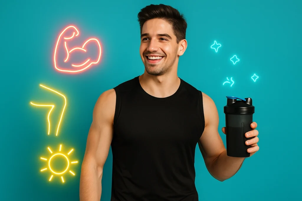 Vegan athlete feeling recovered after training with EAA supplementation