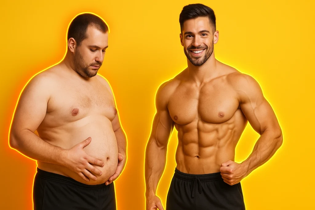 Mass gainer use results: fat vs lean muscle