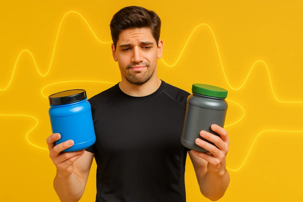 Athlete confused between supplements during caffeine withdrawal