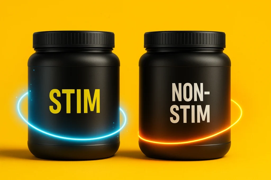 Comparison of stim vs non-stim pre-workouts during caffeine cycle