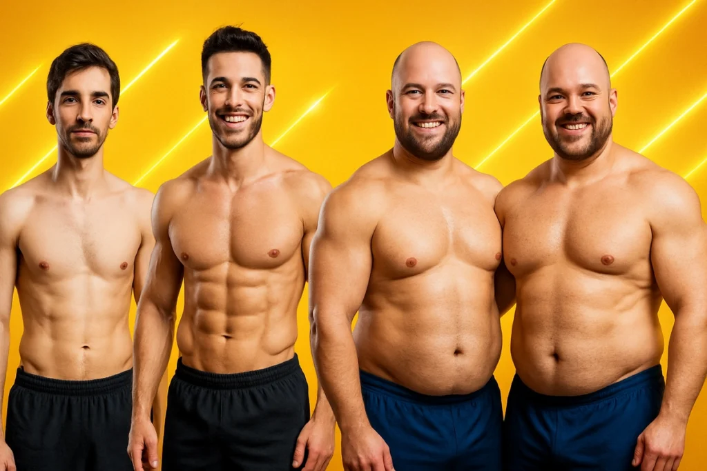 Real client comparison: lean bulk vs dirty bulk