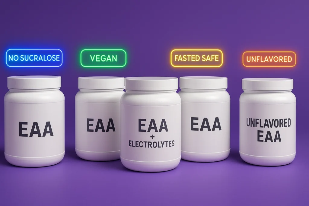 Best 5 EAA supplements with no fillers and clean labels for 2025