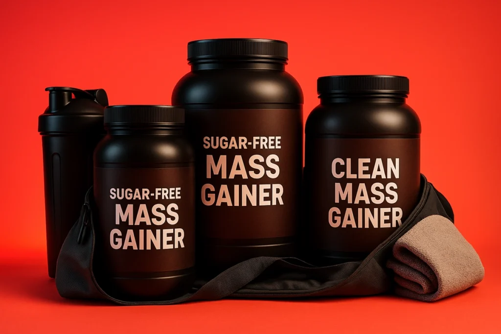 Selection of top clean mass gainer supplement tubs for bulking in 2025