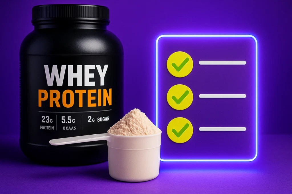 Key quality factors in choosing good whey protein