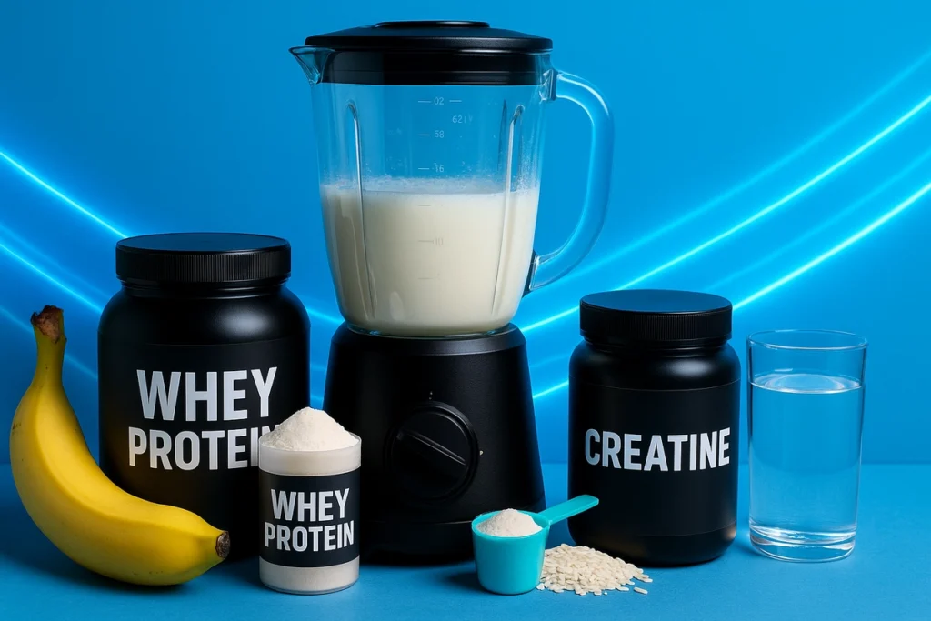 Mixing whey and creatine with carbs for better absorption