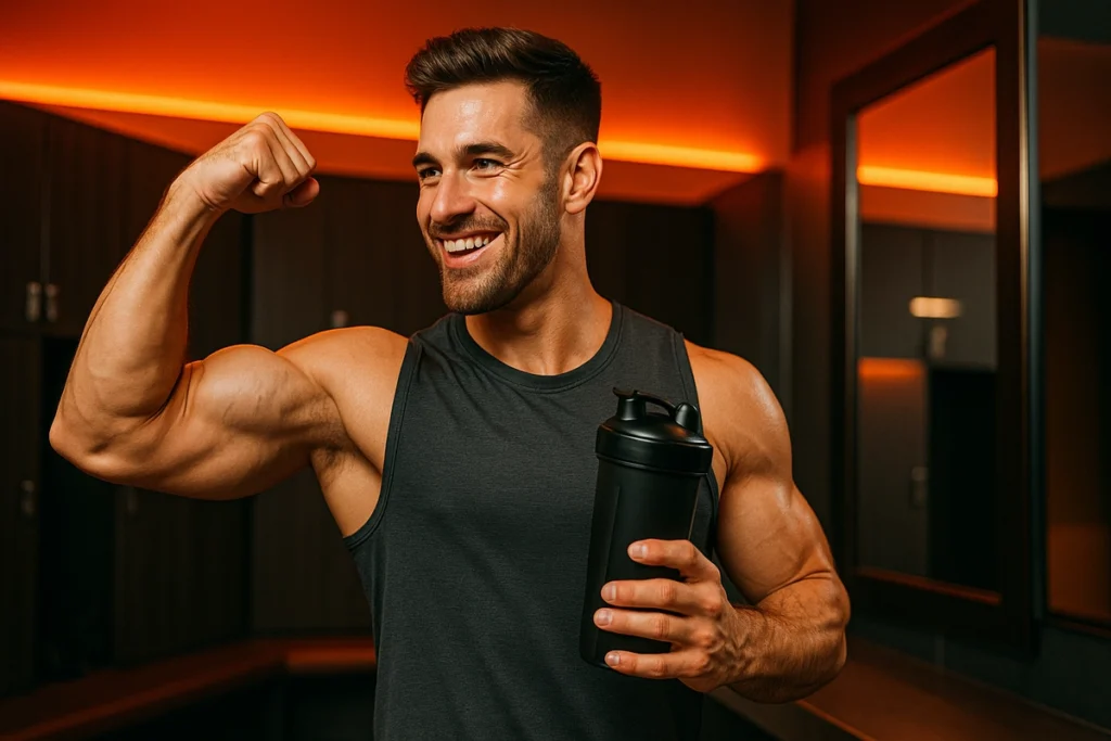 Success from smart whey protein timing for weight gain and muscle growth