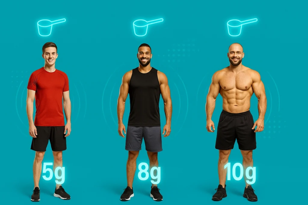 Adjusting BCAA dosage by athlete weight and training level