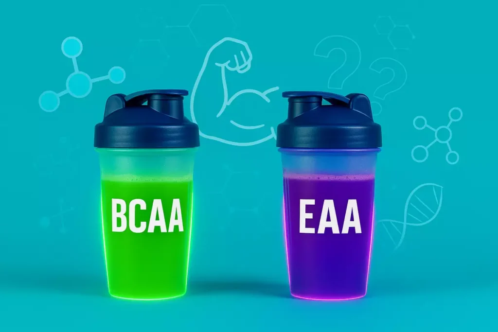 Comparison of BCAAs and EAAs for bulking and muscle building