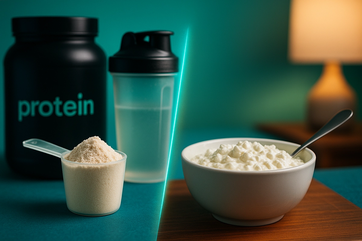 Casein Protein vs Cottage Cheese Before Bed: Which Builds More Muscle?