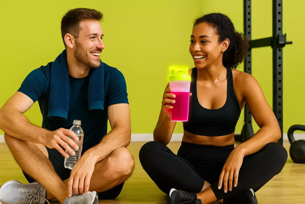 Comparing creatine mixed with juice vs. water after training session