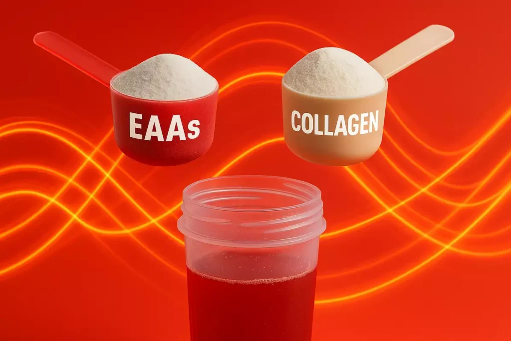 Combining EAAs and Collagen for muscle recovery and joint support