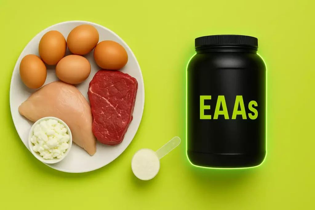 Comparing high-protein meals and EAAs for rest day supplementation