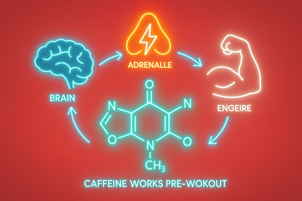 How caffeine works before a workout to increase energy, focus, and endurance