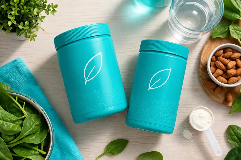 Vegan EAA and BCAA powders without artificial sweeteners – plant-based amino supplements in eco-friendly packaging