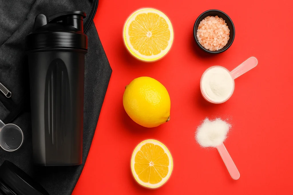 How to take unsweetened EAAs with lemon and salt for better effect