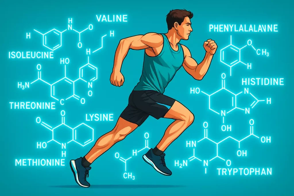 Explanation of essential amino acids benefits for endurance athletes