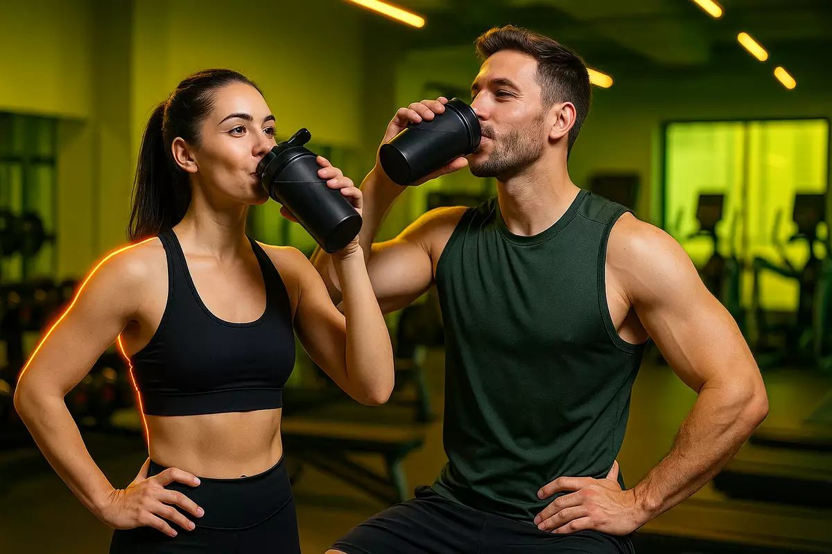 main thumbnail showing athletes drinking BCAA during workout for faster recovery and better endurance