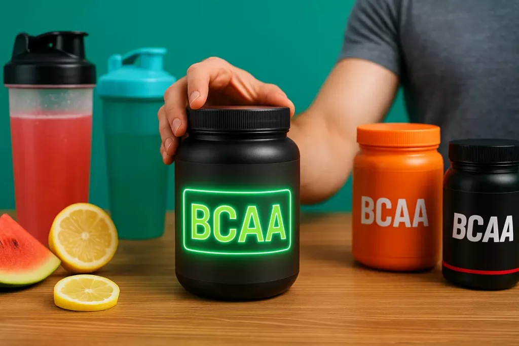 Selecting the best BCAA supplement with different flavors and containers