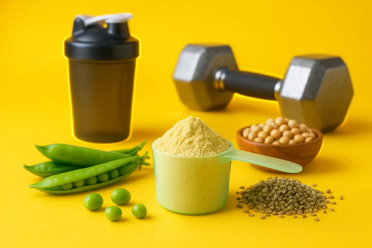 Best plant-based alternatives to casein protein including soy, pea, hemp, rice, and pumpkin seed powders