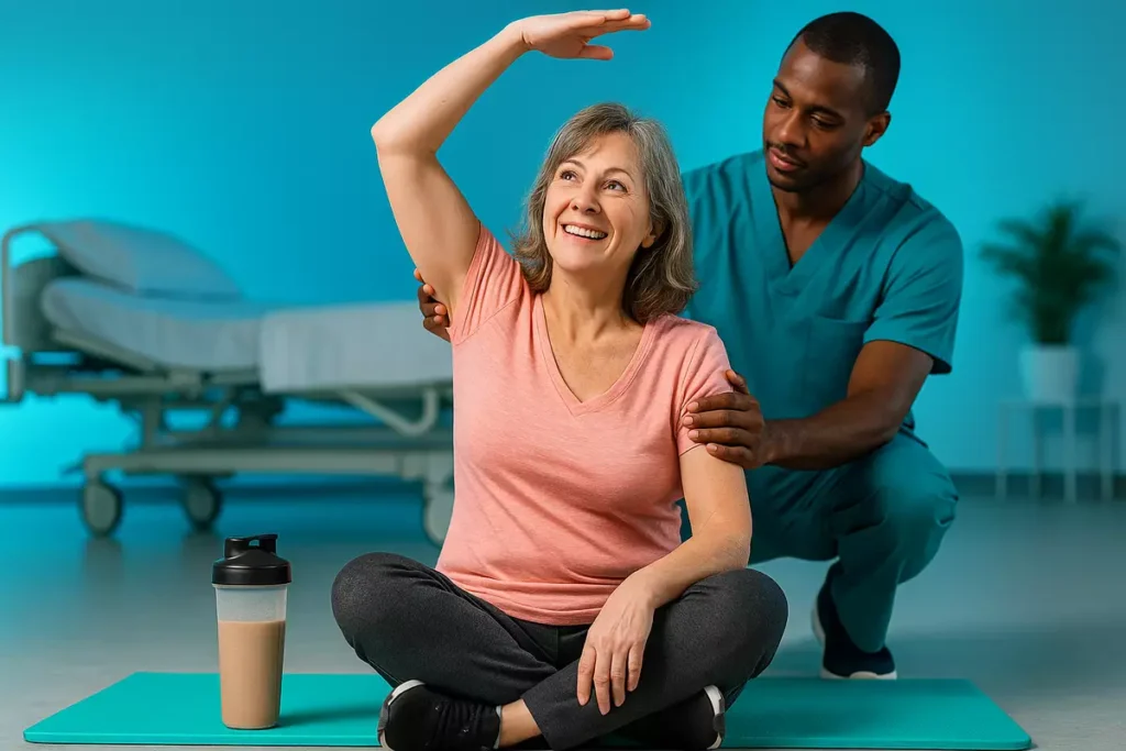 Importance of protein intake for healing and recovery after surgery