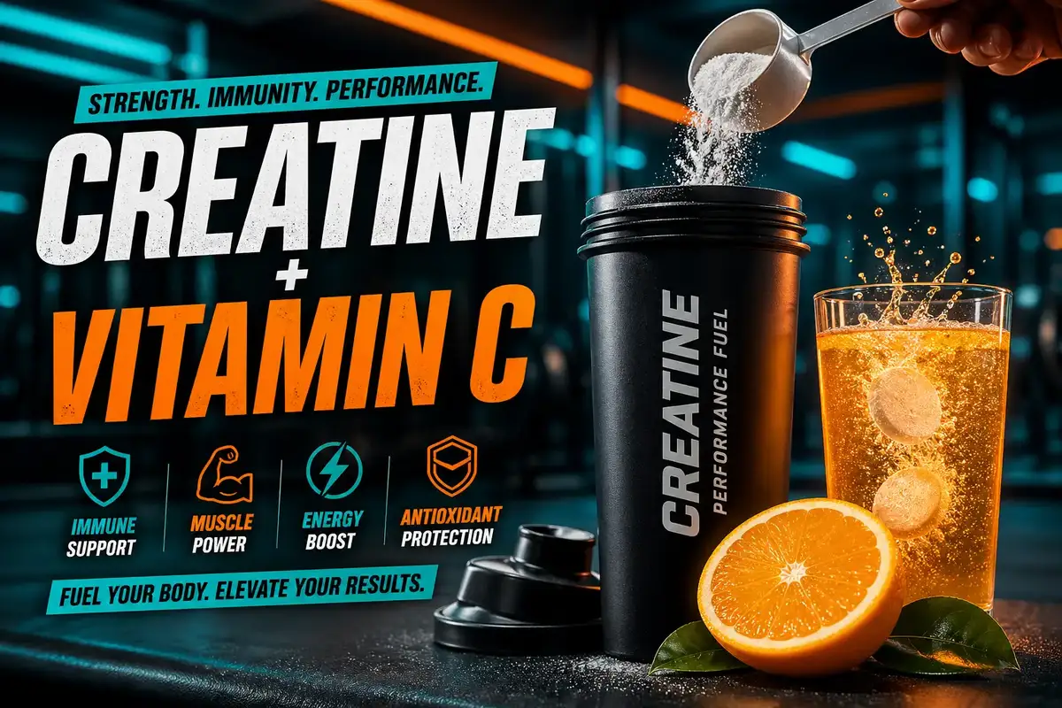 Can You Take Creatine and Vitamin C Together? Quick Answer