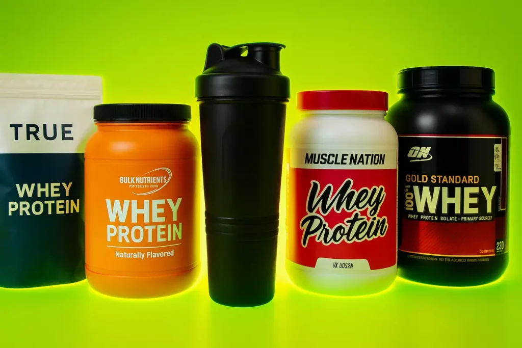Best whey protein tubs from top Australian and international brands