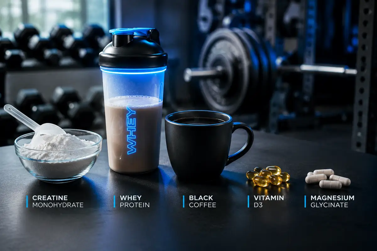 The 4-Week Natural Muscle Gain Supplement Blueprint: A Proven Stack for Real Results
