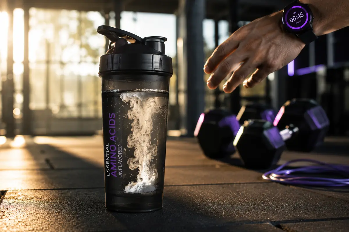 Best EAAs for Fasted Training 2026: 5 Clean Supplements With No Fillers, Proven Ratios