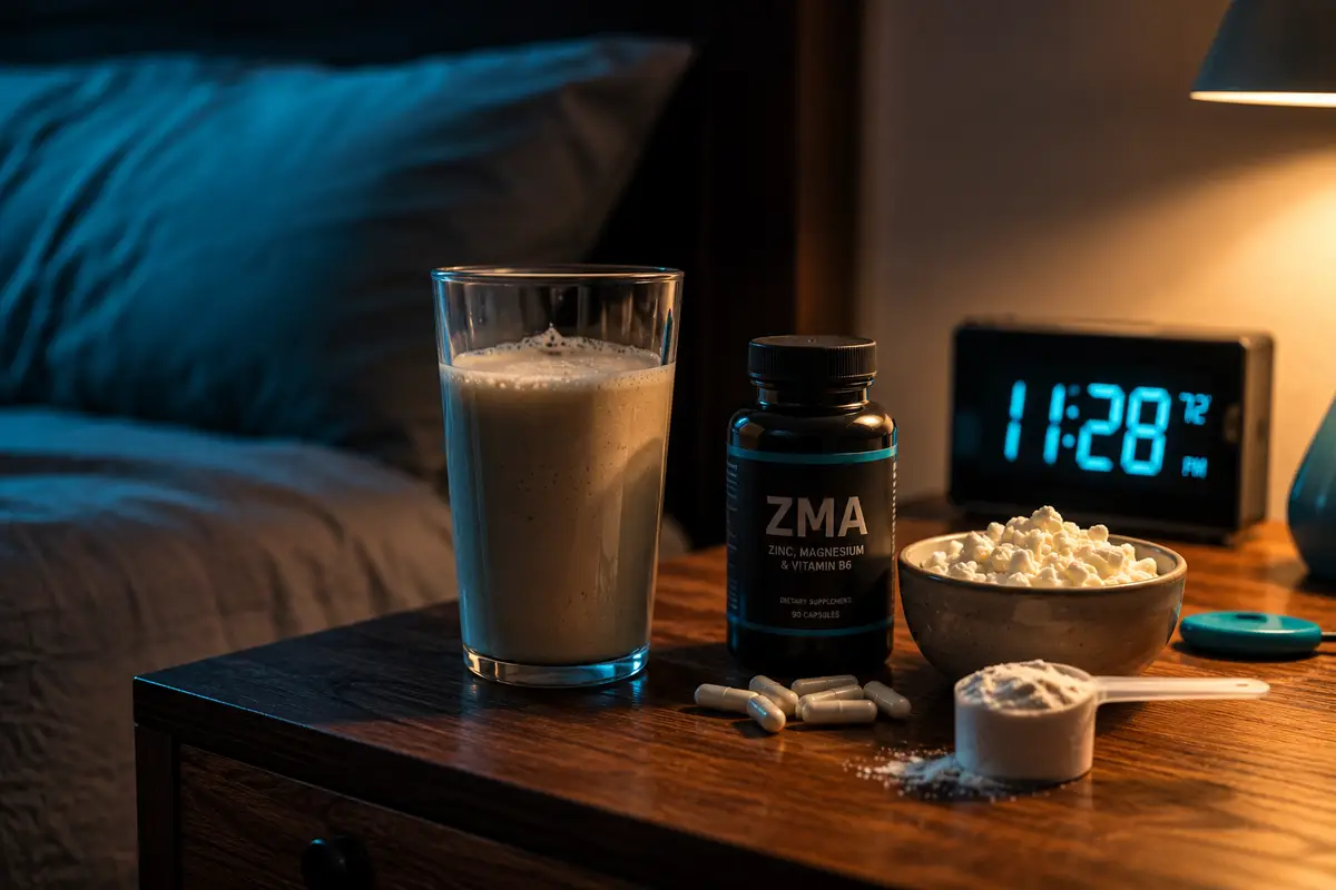 The Ultimate Guide to Pre-Sleep Nutrition: Casein, ZMA, and Magnesium